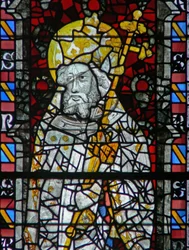 Fönster w4 föreställande St Peter
