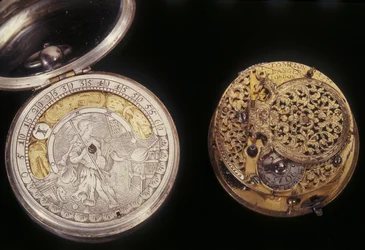 Två fickur, c.1660 & c.1705 (metall)