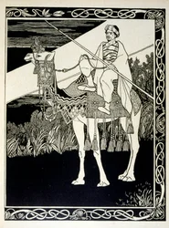 Enak före Gemorrhe (Gomorra), från boken Juda illustrerad av Ephraim Moses Lilien (1874-1925). Lilian anses vara fadern till den sionistiska ikonografin, skapad i Jugendstil (tysk art nouveau) stil. Han illustrerade 