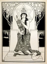 sida i "Judah". en samling ballader av den icke-judiske poeten Börries von Münchhausen 1900