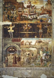September månad: Vulcans triumf och vågens tecken, från Månadernas rum, 1467-70