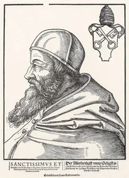Porträtt av påven Paul III Farnese