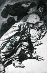 Stormen, illustration från en folio med tryck publicerade i Leipzig