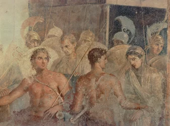 Akilles återlämnar Briseis till Agamemnon
