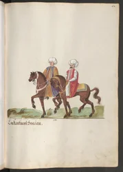 Konstantinopels borgare på hästryggen