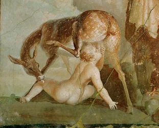 Herakles hittar sin son Telephos i Arkadien