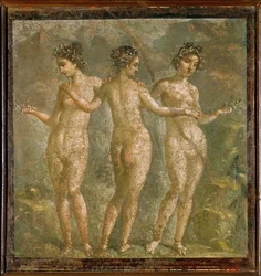 De tre gracerna, Euphrosyne, Thalia och Aglaia