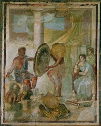 Thetis i Hefaistos smedja