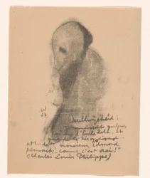 Abstrakt figur med skägg Idealists II and Further Notes (original serietitel)