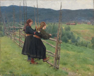 Utsikt från Gvarv i Telemark