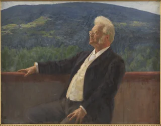 Porträtt av Bjørnstjerne Bjørnson