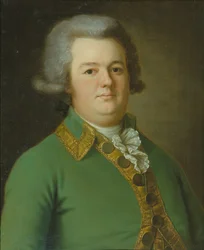 Porträtt av Vasily Ivanovich Likhachev, 1791