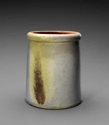 Crock, c. 1888-1909 (saltglaserat stengods)