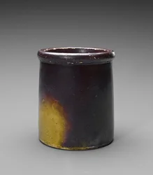 Jar, c. 1888-1909 (glidglaserat stengods)
