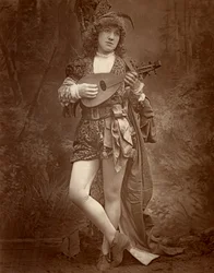 Grace Hawthorne, amerikansk skådespelerska, 1888.