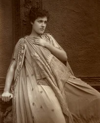 Julia Neilson, brittisk skådespelerska, 1888.