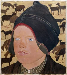 Flickan med fåren