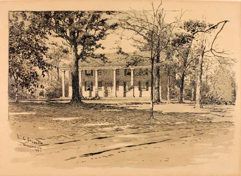 Saratoga. General Schuylers hus