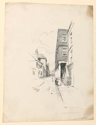 Gammalt hus i Gainsborough