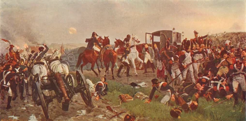 På kvällen av slaget vid Waterloo, 1879 1906.