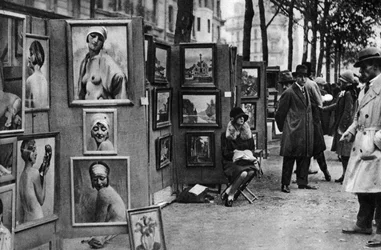 Målningar till salu, Paris, 1931.