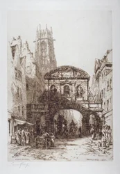 Temple Bar, London, 1877