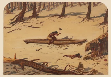 Förhistoriskt läger, 1871