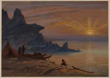 Solnedgång, 1871