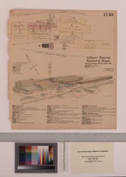 Schlosser Tannery, England och Bryan Tannery Station, Maryland, Hexamer General Surveys, 1883