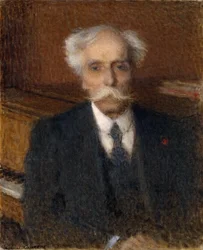 Porträtt av Gabriel Fauré 1845-1924