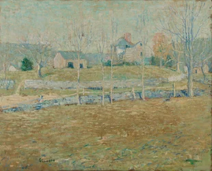 En övergiven gård, ca. 1908.