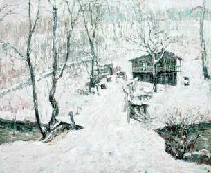 Landsscen, vinter