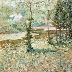 Country Scene, vinter, 1910