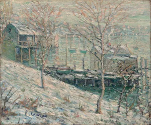 Harlem River vinterscen