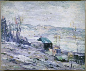 Blåsig dag, Bronx River