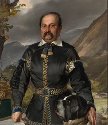 Tyska: Franz Anton Ritter von Jakomini i gruvarbetaruniform