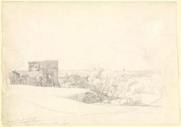 Via Appia Antica med Cecilia Metellas grav
