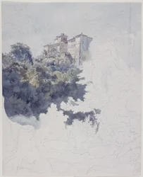 Villa Chigi nära Ariccia