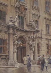 Das Portal des Palais Kinsky