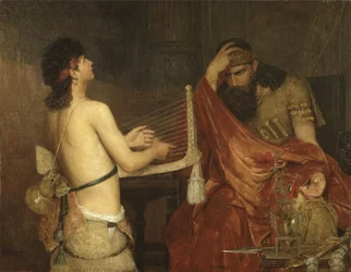 David och Saul, 1878