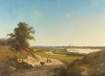 Utsikt över München från Oberföhring