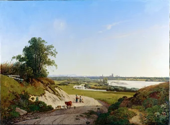 Utsikt över München från Oberföhring