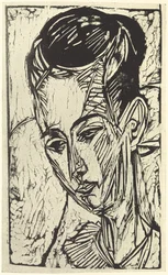 Grafiken av Ernst Ludwig Kirchner fram till 1924, från Gustav Schiefler volym I fram till 1916..., 1926.