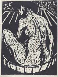 Naken kvinna, 1908.