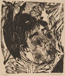 Hustru till professor Schaxel, 1917-1918.