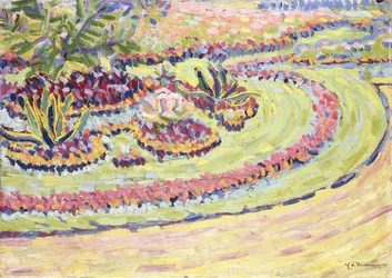Blumbenbeete, 1906