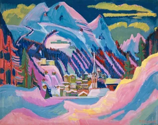 Davos in Winter, 1923