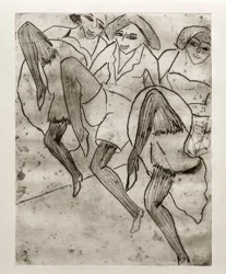 E.L. Kirchner, Hamburgare dansare