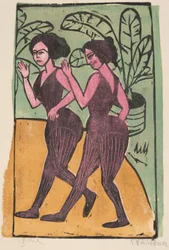 Engelska stegdansare, 1911