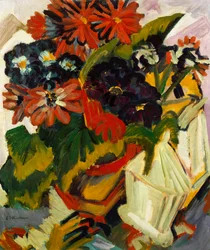 Blomkruka och sockerskål, 1918-19
